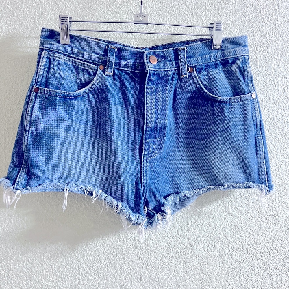Y2K Wrangler Festival Denim Shorts